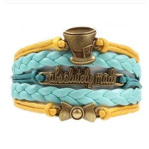 Alice in Wonderland Mad Hatter Themed bracelet